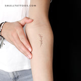 Gypsophila Temporary Tattoo (Set of 3)