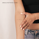 Self Love Club Temporary Tattoo By M3.Ink (Set of 3)