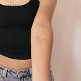 Star Ornament Temporary Tattoo By M3.Ink (Set of 3)