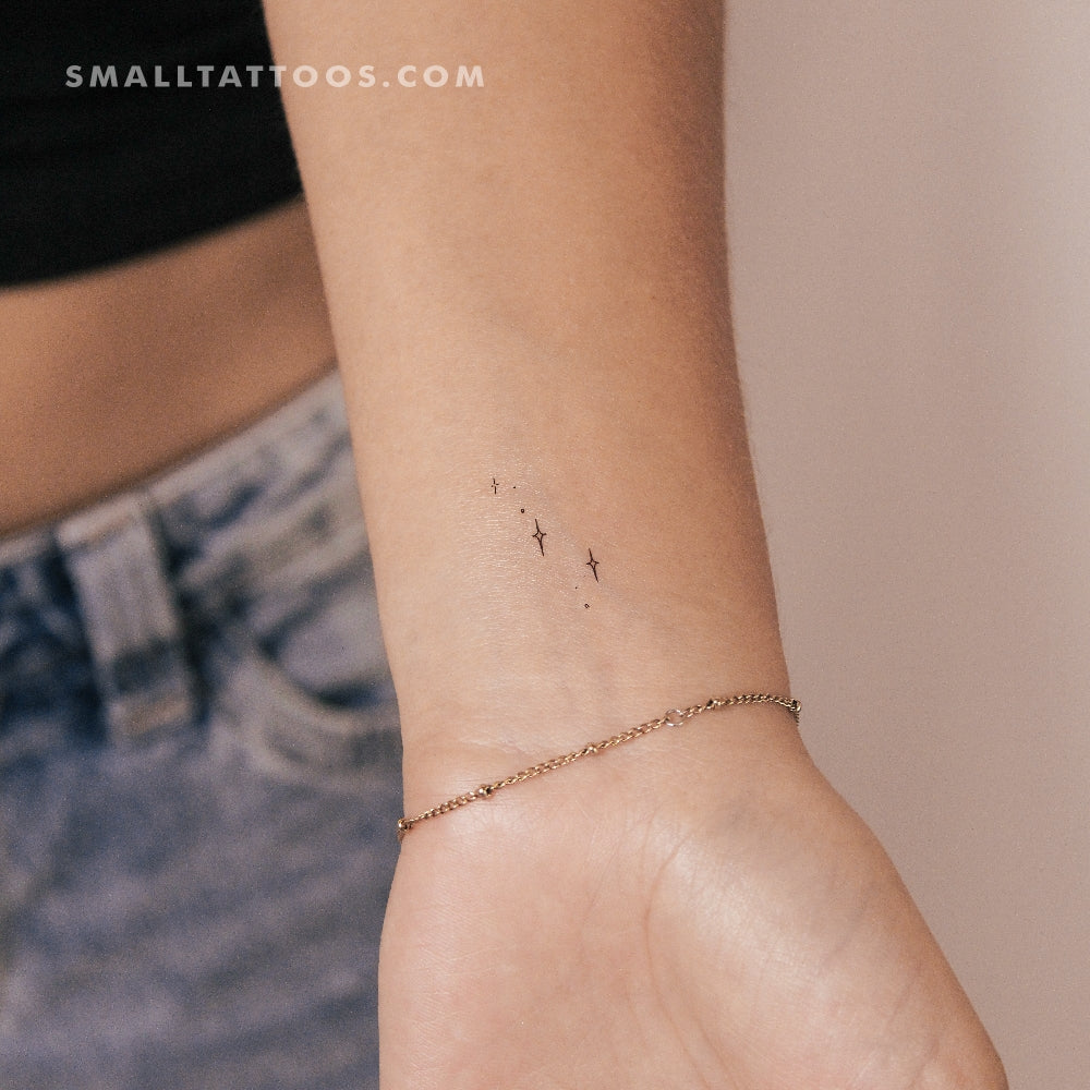 Stars Temporary Tattoo By M3.Ink (Set of 3)
