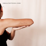 Mountain Temporary Tattoo By M3.Ink (Set of 3)