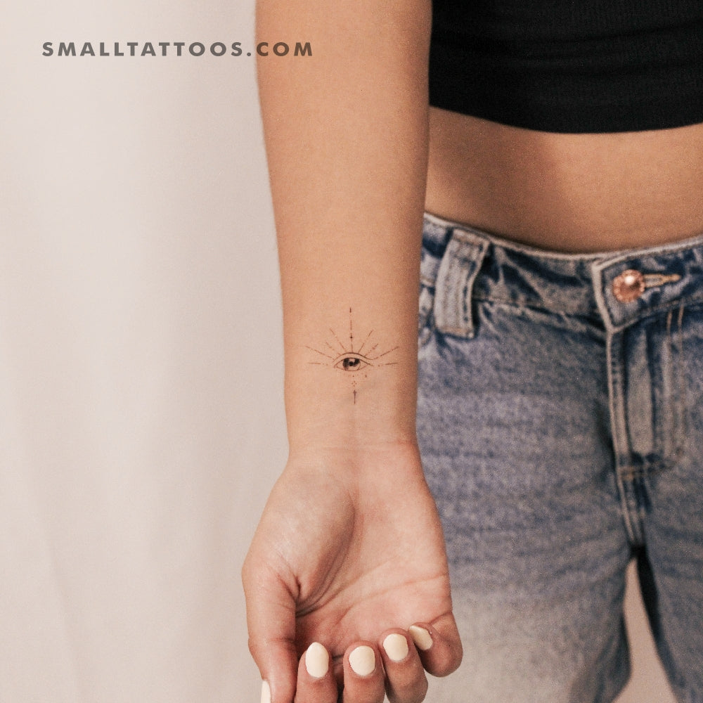 Eye Temporary Tattoo By M3.Ink (Set of 3)