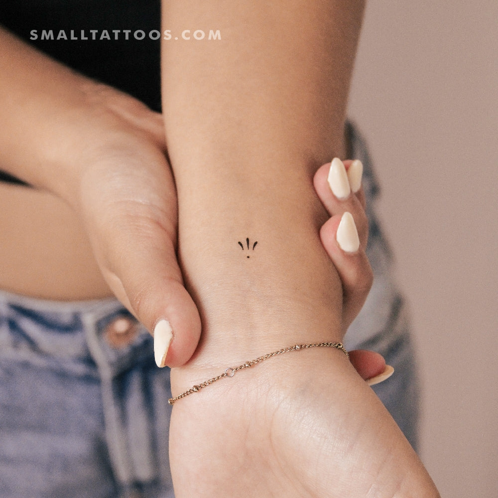 Tiny Ornament Temporary Tattoo By M3.Ink (Set of 3)