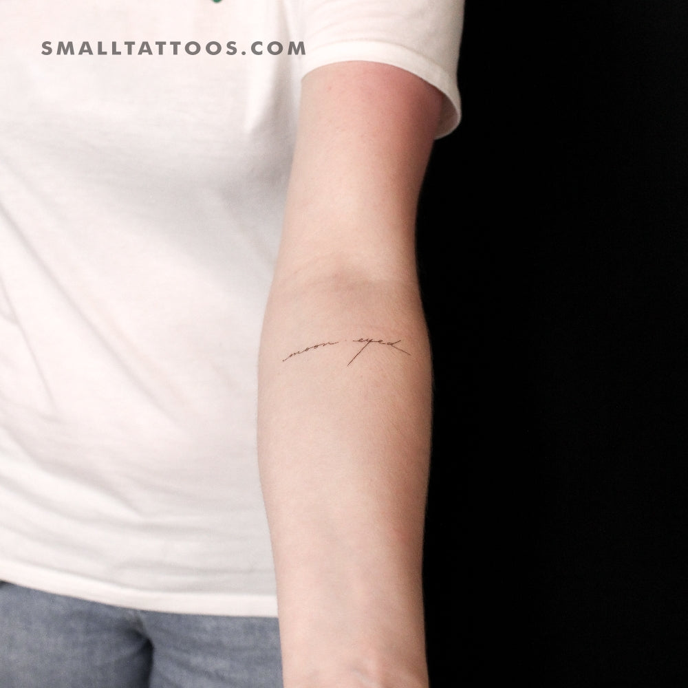 Moon Eyed Temporary Tattoo By M3.Ink (Set of 3)