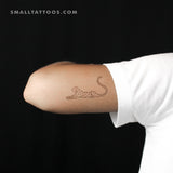 Leopard Temporary Tattoo By M3.Ink (Set of 3)