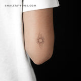 Sun Temporary Tattoo By M3.Ink (Set of 3)