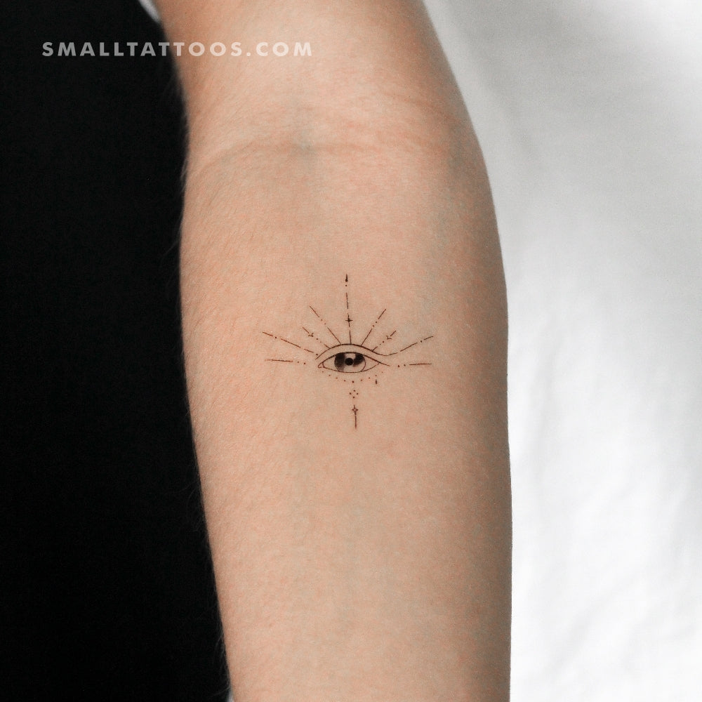Eye Temporary Tattoo By M3.Ink (Set of 3)