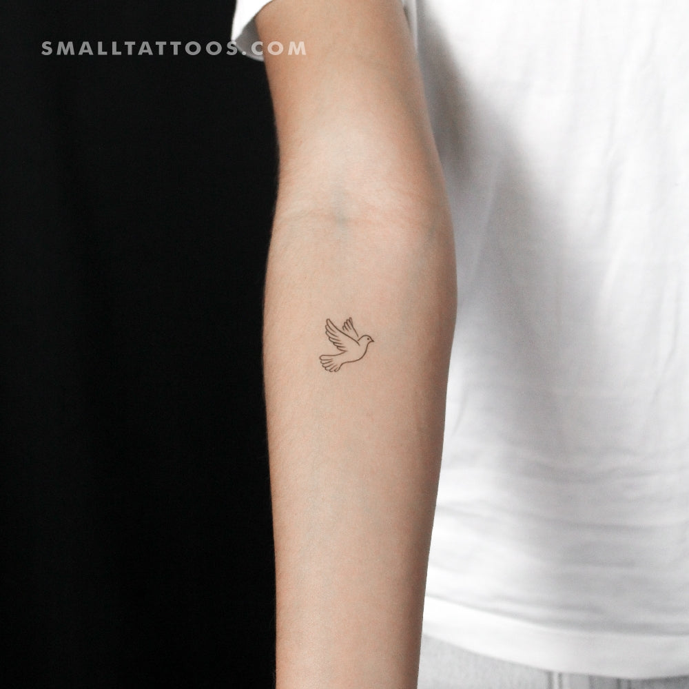 Dove Temporary Tattoo (Set of 3)