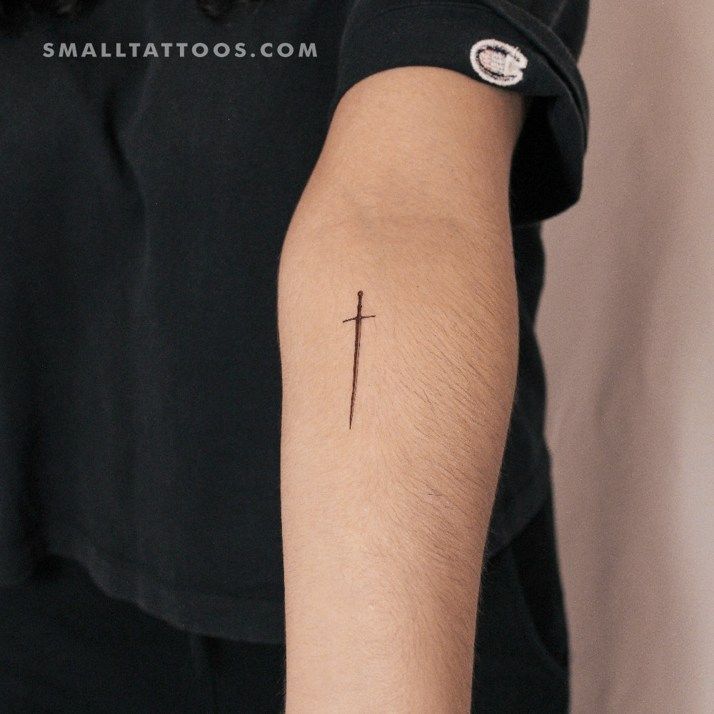 Sword Temporary Tattoo (Set of 3)