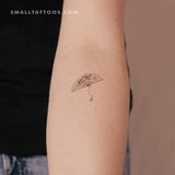 Hand Fan Temporary Tattoo By M3.Ink (Set of 3)