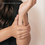 Stabbed Sword Temporary Tattoo (Set of 3)