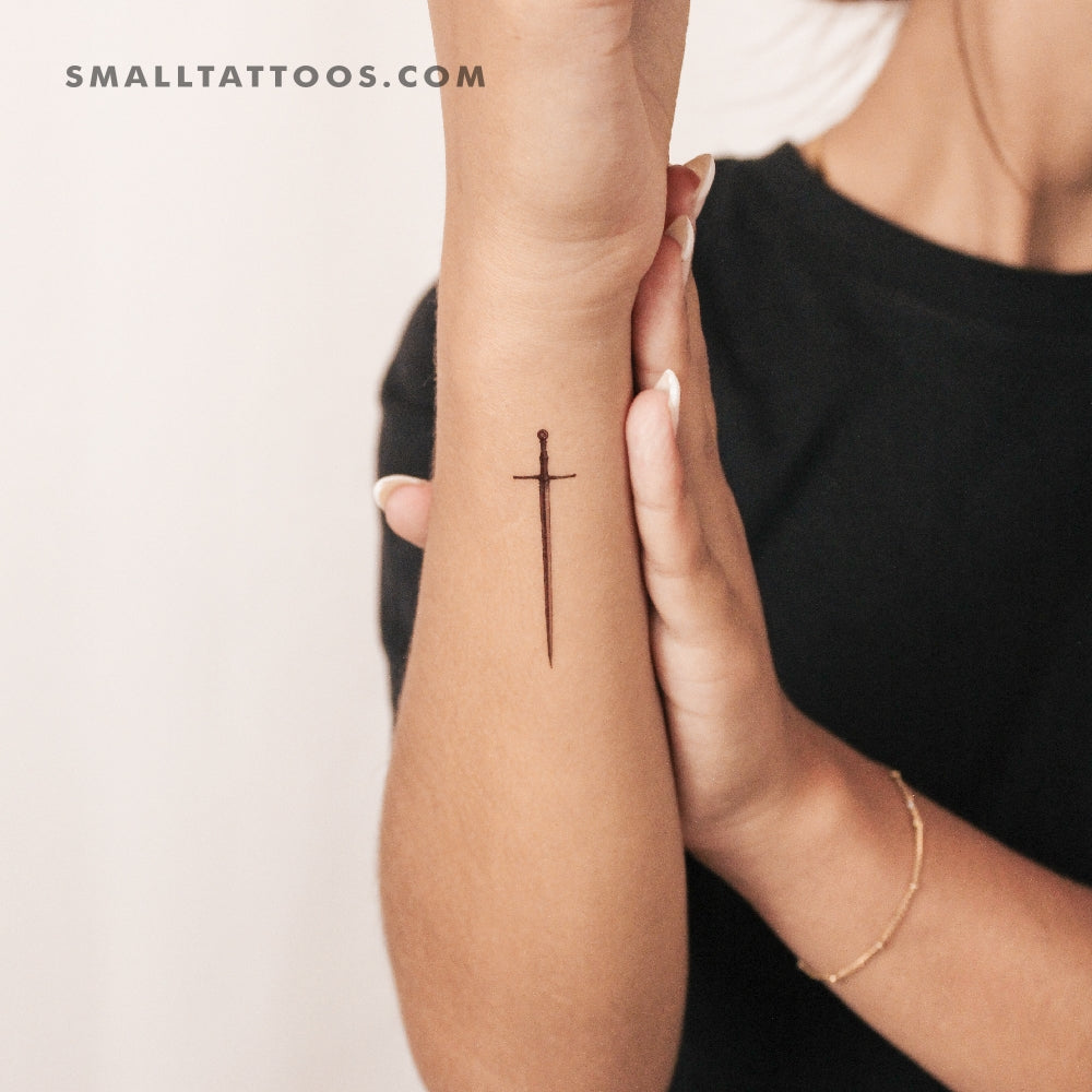 Sword Temporary Tattoo (Set of 3)