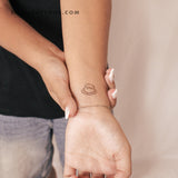 Creme Caramel Temporary Tattoo (Set of 3)