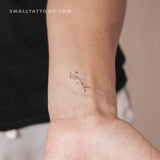 Moon Holding Mermaid Temporary Tattoo By Stefano Mazza (Set of 3)