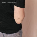 Heart And Arrow By Stefano Mazza Temporary Tattoo (Set of 3)