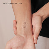 Cheetah By Stefano Mazza Temporary Tattoo (Set of 3)