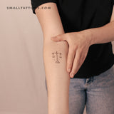 Scale By Stefano Mazza Temporary Tattoo (Set of 3)