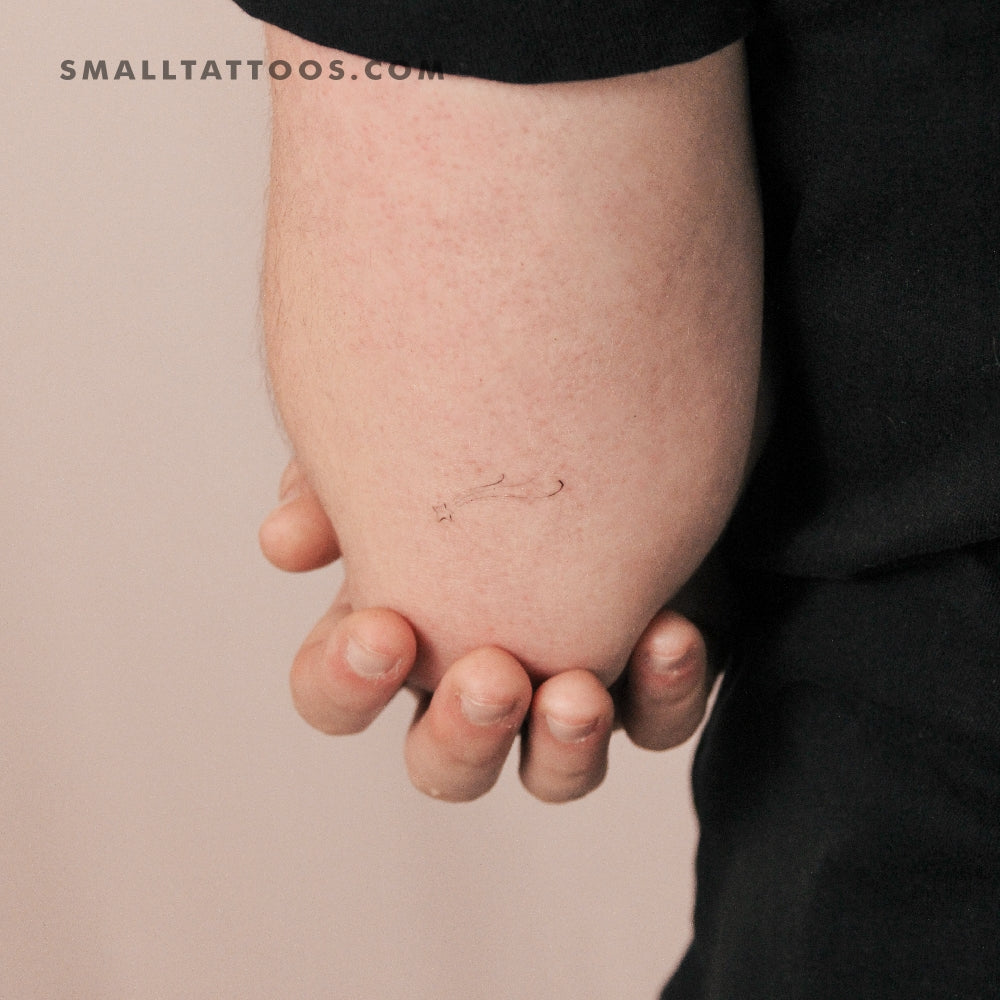 Shooting Star By Stefano Mazza Temporary Tattoo (Set of 3)