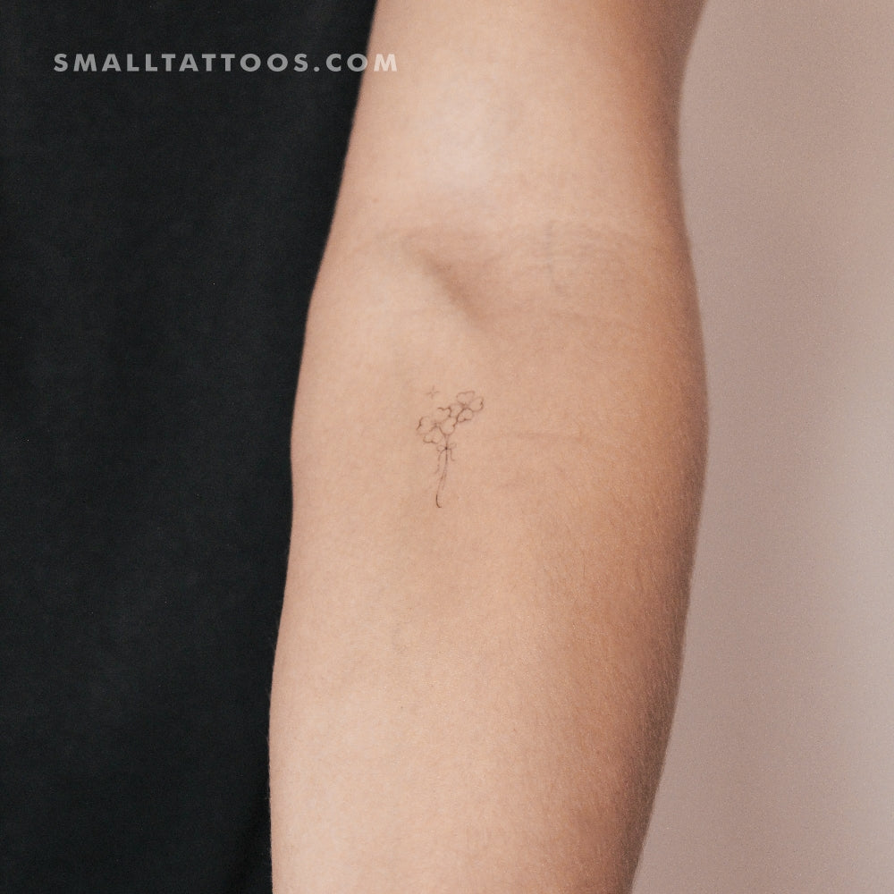 Clovers By Stefano Mazza Temporary Tattoo (Set of 3)