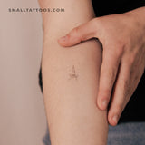 Candle By Stefano Mazza Temporary Tattoo (Set of 3)