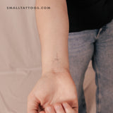Candle By Stefano Mazza Temporary Tattoo (Set of 3)
