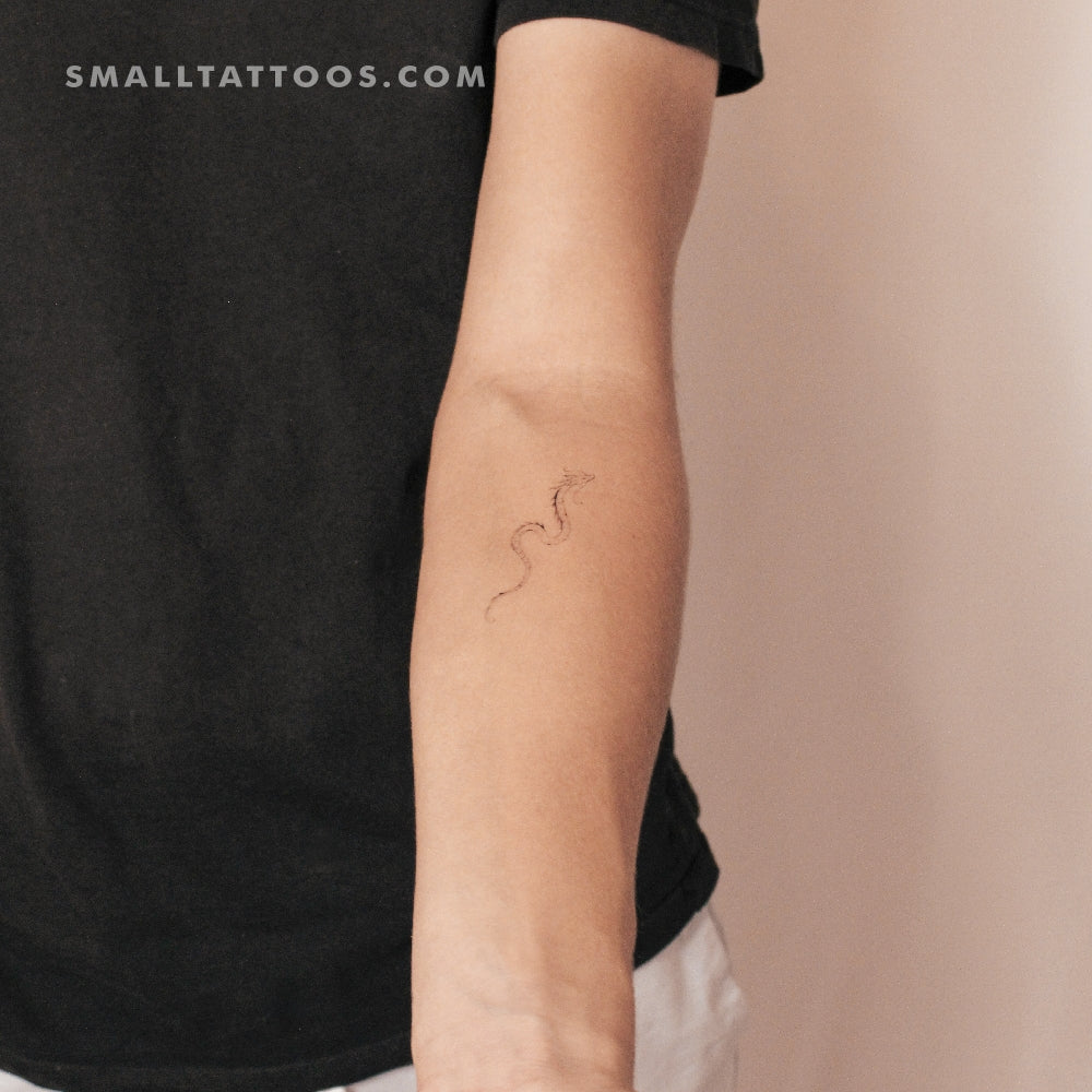 Dragon By Stefano Mazza Temporary Tattoo (Set of 3)