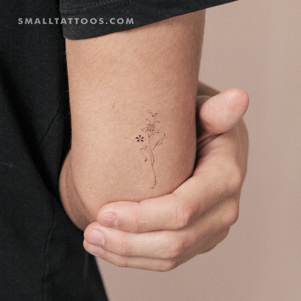 Lily By Stefano Mazza Temporary Tattoo (Set of 3)