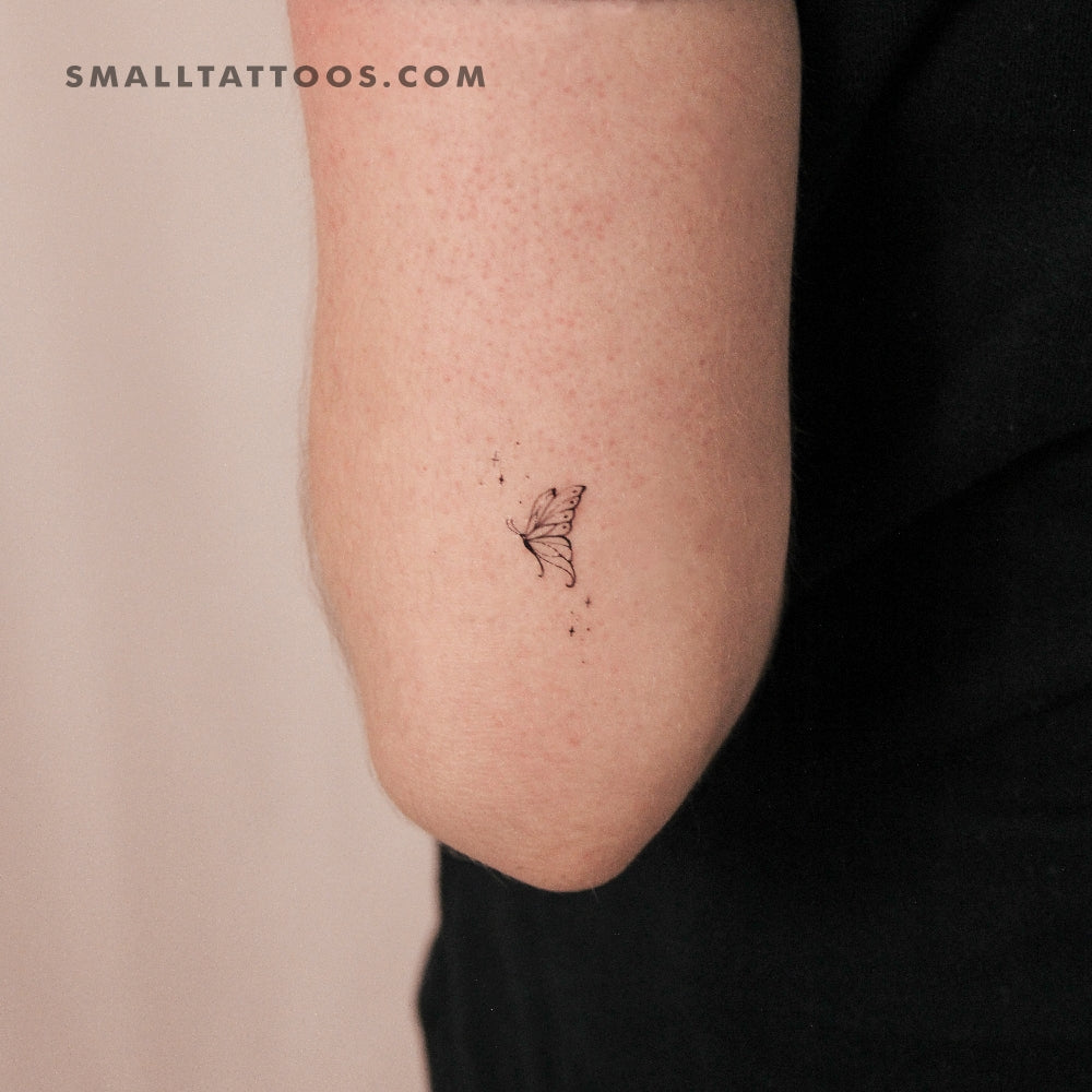 Butterfly By Stefano Mazza Temporary Tattoo (Set of 3)