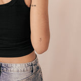 Little Rose By Stefano Mazza Temporary Tattoo (Set of 3)