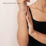 Crescent Mermaid By Stefano Mazza Temporary Tattoo (Set of 3)