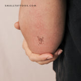 Little Scorpion By Stefano Mazza Temporary Tattoo (Set of 3)
