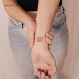Red Welsh Dragon Temporary Tattoo (Set of 3)