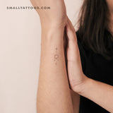 Eye And Sun By Stefano Mazza Temporary Tattoo (Set of 3)