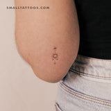 Eye And Sun By Stefano Mazza Temporary Tattoo (Set of 3)