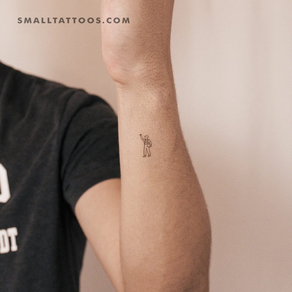 Working Class Worker Temporary Tattoo (Set of 3)