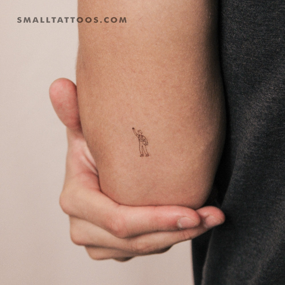Working Class Worker Temporary Tattoo (Set of 3)