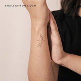 Bow And Arrow By Stefano Mazza Temporary Tattoo (Set of 3)
