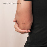 11:11 By Stefano Mazza Temporary Tattoo (Set of 3)
