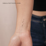 Snake By Stefano Mazza Temporary Tattoo (Set of 3)