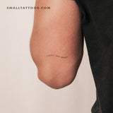 Protect Your Peace By Stefano Mazza Temporary Tattoo (Set of 3)