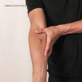 Scorpion By Stefano Mazza Temporary Tattoo (Set of 3)