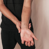 Little Hand Fan By Stefano Mazza Temporary Tattoo (Set of 3)