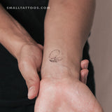 Scallop By Stefano Mazza Temporary Tattoo (Set of 3)