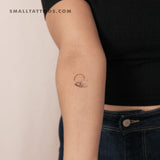 Scallop By Stefano Mazza Temporary Tattoo (Set of 3)
