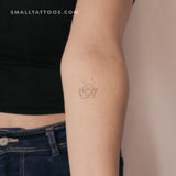 Cherub Face By Stefano Mazza Temporary Tattoo (Set of 3)