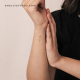 Rose By Stefano Mazza Temporary Tattoo (Set of 3)