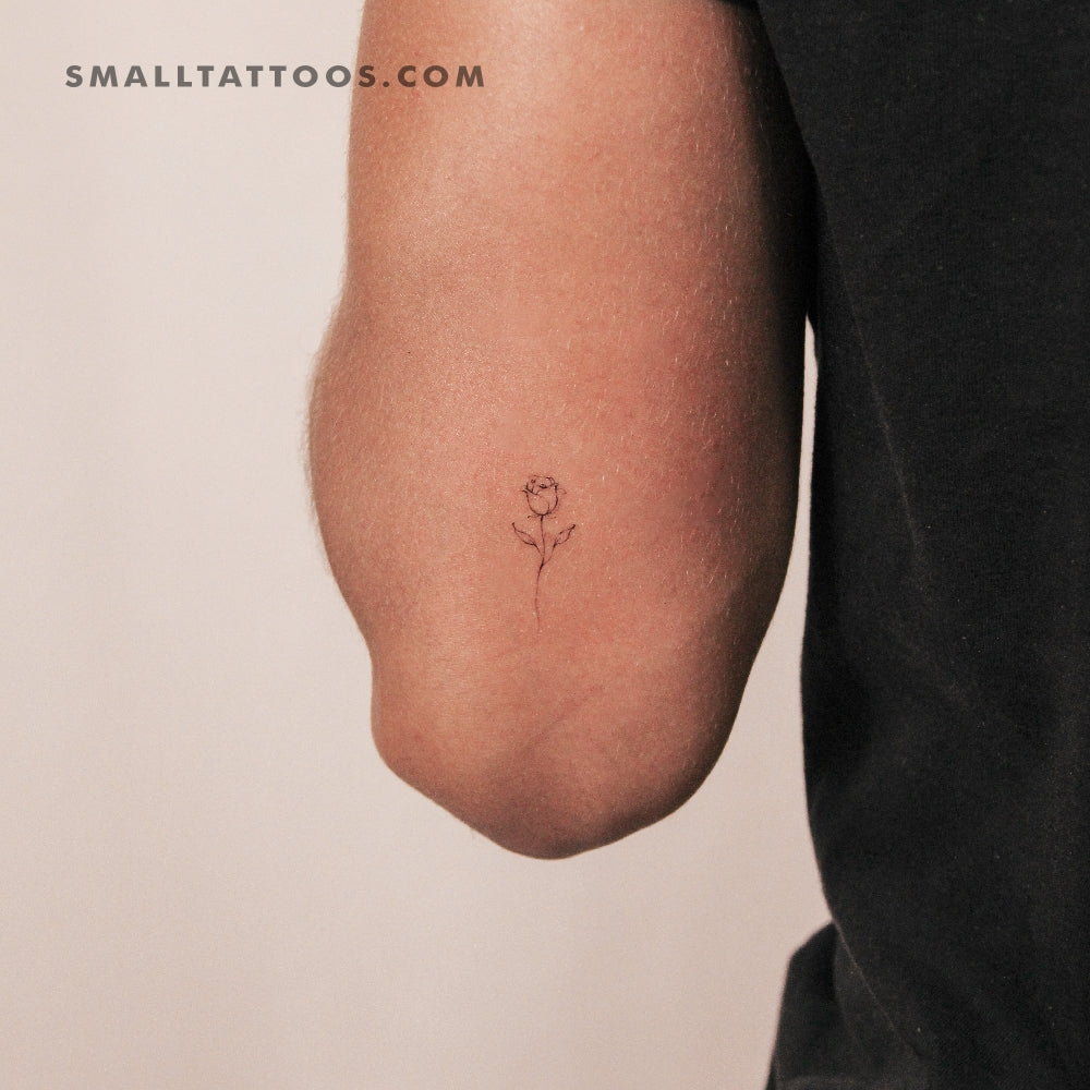 Rose By Stefano Mazza Temporary Tattoo (Set of 3)