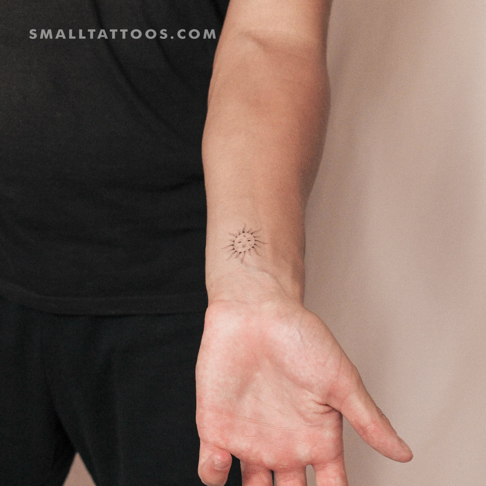 Inti Sun By Stefano Mazza Temporary Tattoo (Set of 3)