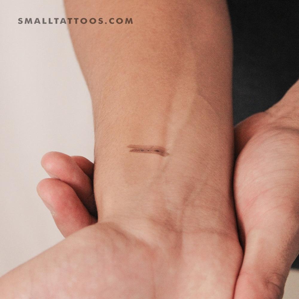 Tatuaje temporal del símbolo de la ira (juego de 3)