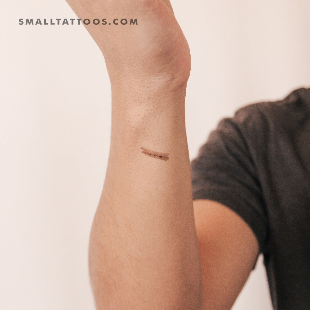 Tatuaje temporal del símbolo de la ira (juego de 3)